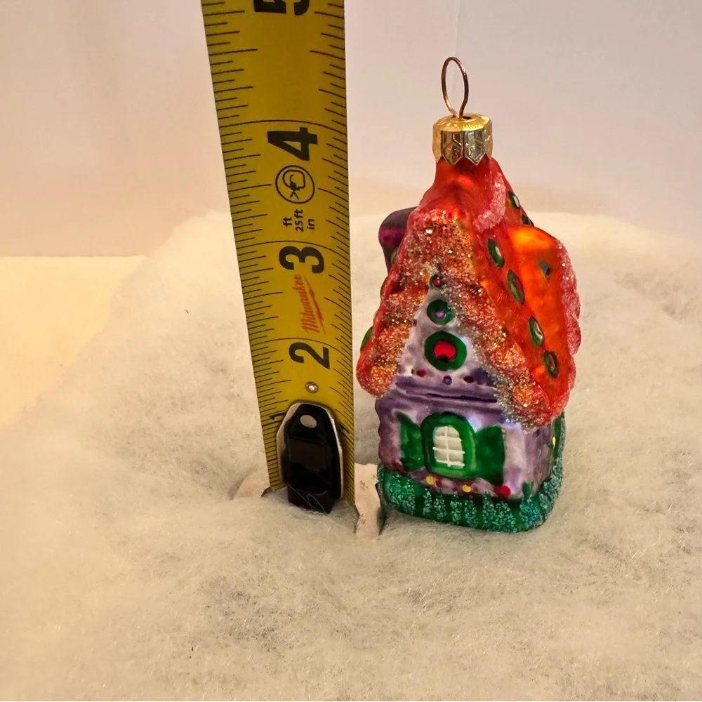 Christopher Radko Sugar Shack Sugar‎ Hill Christmas Tree Ornament